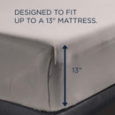  Tempur-Pedic Tempur-Pedic ProPerformance Sheet Set- Graphite (King) IMAGE 3