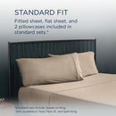  Tempur-Pedic Tempur-Pedic ProPerformance Sheet Set- Sandstone (Split King) IMAGE 11