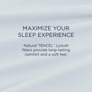  Tempur-Pedic TEMPUR ProAir Sheet Set Blue Azure (Twin XL) IMAGE 8