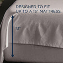  Tempur-Pedic TEMPUR ProAir Sheet Set Cool Gray (Twin XL) IMAGE 3