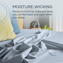  Tempur-Pedic TEMPUR ProAir Sheet Set Sleepy Blue (King) IMAGE 7