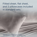  Tempur-Pedic TEMPUR Rayon from Bamboo Sheet Set Cool Gray (Twin XL) IMAGE 11