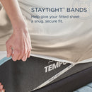  Tempur-Pedic TEMPUR Rayon from Bamboo Sheet Set Sandstone (Split California King) IMAGE 9