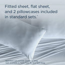  Tempur-Pedic TEMPUR Rayon from Bamboo Sheet Set Sleepy Blue (Twin) IMAGE 11