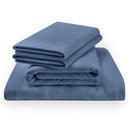  Tempur-Pedic TEMPUR Rayon from Bamboo Sheet Set Vintage Indigo (Queen) IMAGE 2