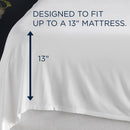  Tempur-Pedic TEMPUR Rayon from Bamboo Sheet Set White (Split King) IMAGE 3