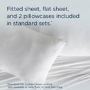  Tempur-Pedic TEMPUR Rayon from Bamboo Sheet Set White (Split California King) IMAGE 11