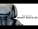  Infinity Massage Chairs Smart S-Track Massage Chair X3 3D/4D - Black EXTERNAL_VIDEO 2