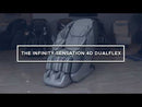  Sensation 4D DualFlex Massage Chair (Silver / Gray) EXTERNAL_VIDEO 1