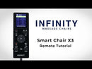  Infinity Massage Chairs Smart S-Track Massage Chair X3 3D/4D - Black EXTERNAL_VIDEO 3